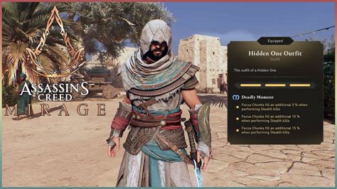 Assassin S Creed Mirage Hidden One Outfit And Upgrade Schematic My