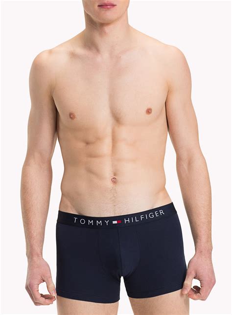 Tommy Hilfiger Underwear Cotton Icon Trunk 2 Pack Navy Blazermolten