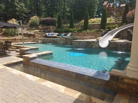 Gallery Of Pools Maintained By Browns Pools Browns Pools And Spas Inc