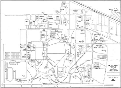 33 Iowa State Campus Map Maps Database Source