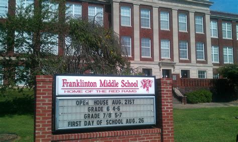 New Franklinton Middle School Open House Is August 21 Franklin County