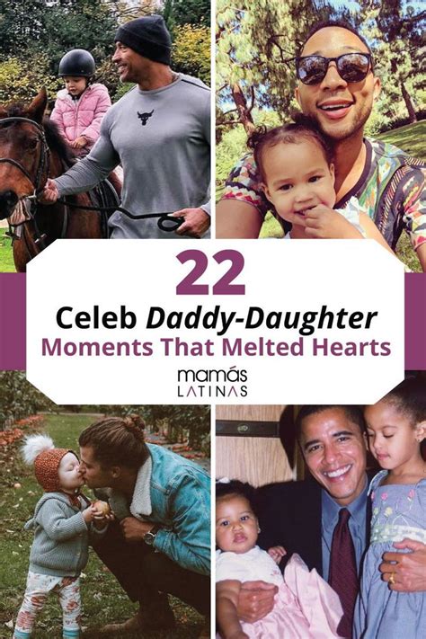 22 Celeb Daddy Daughter Moments That Melted Our Hearts These Famous
