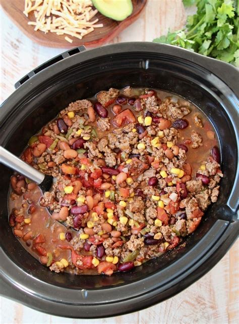 Easy mushroom and ground beef skillet. This simple Crockpot Taco Soup Recipe is made with taco ...