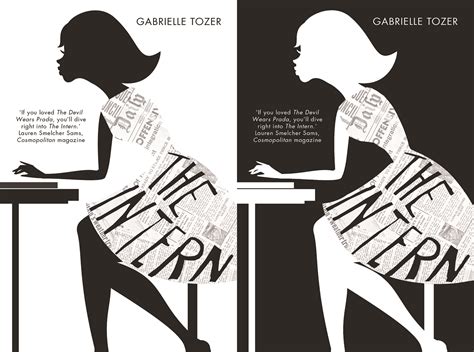 No download or design skills needed. news just in: final THE INTERN book covers - Gabrielle Tozer