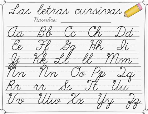 Alfabeto Que Data Letra Cursiva Mayuscula Y Minuscula Sitios Online