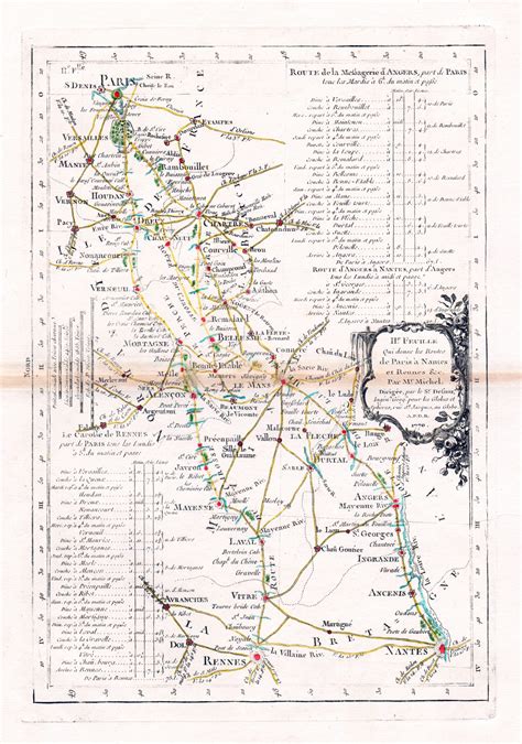 Paris And Nantes On France Map Nantes Map If You Ride Your Car With