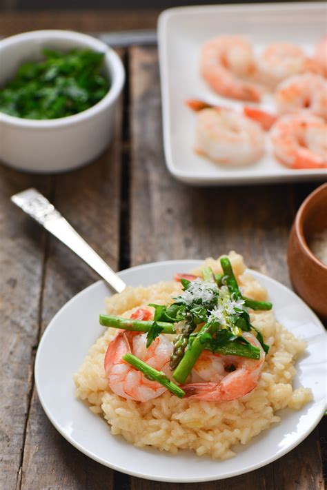 Shrimp And Asparagus Risotto Culinary Mamas