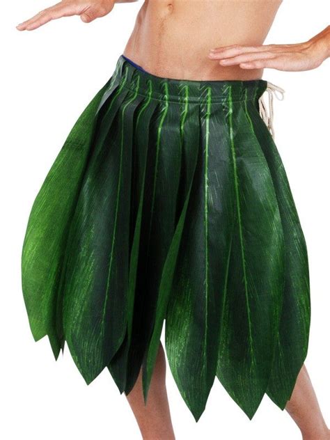 Hawaiian Hula Skirt Leaf Skirt 20 Palm Leaves Abracadabra Fancy Dress