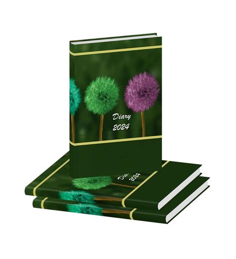 Dn2409 Fuzzy Flower Diary Printing 2024 Vivid Print India Get
