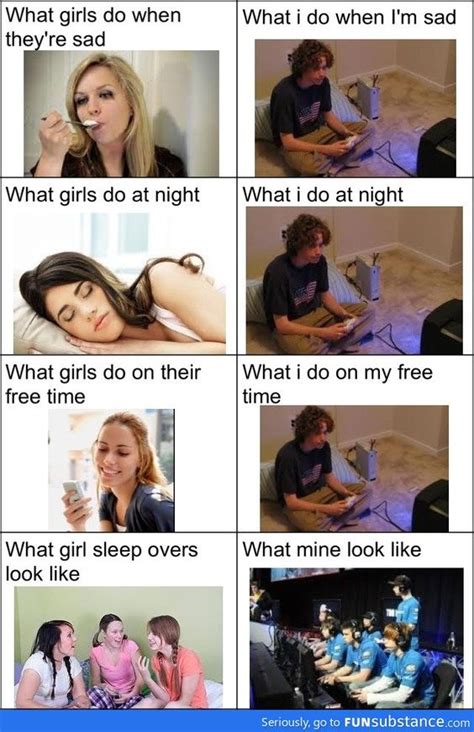 This Is Actually Me Except The Last One No Sleepovers Lol Funny
