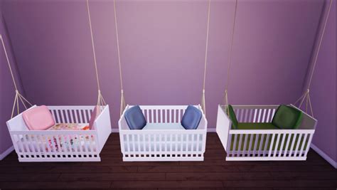 Dri4na Hanging Crib By Liko I Converted Likos Playing Sims 4