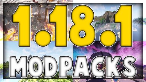 5 Minecraft Modpacks For 1181 To Play Now Modpack 1181 Pt3 Youtube