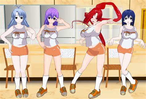 Star Jewel Girls Hooters By Quamp On Deviantart