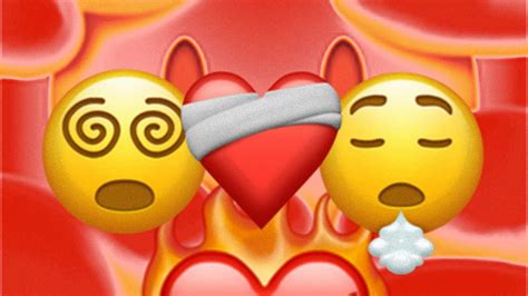 Unicodes New Emojis Include Face With Spiral Eyes Burning Heart And