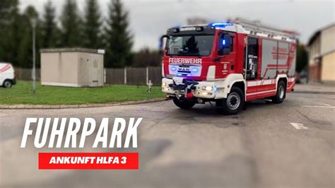 Ankunft Des Neuen HLF 3 Feuerwehr Ebenfurth YouTube
