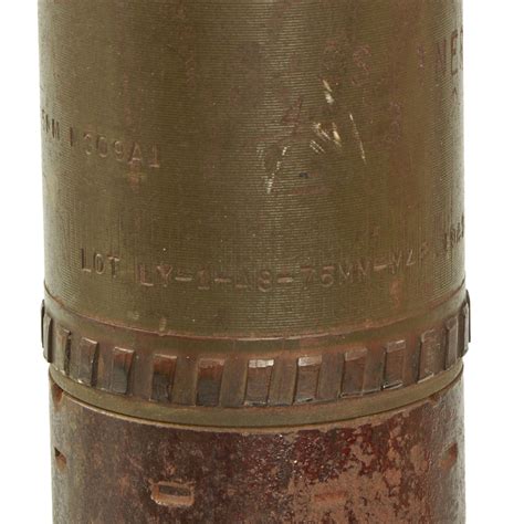 Original Us Korean War Inert 75mm Dummy Round For The M20 Recoilless