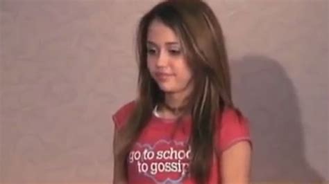 Miley Cyrus Hannah Montana Audition Tape Is Just The Cutest