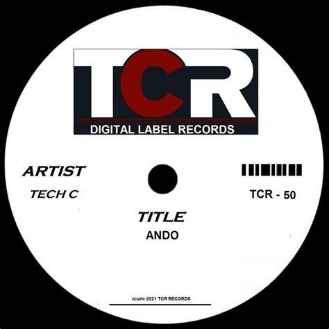 Ando Tech C Tcr Records Of Tc Dj