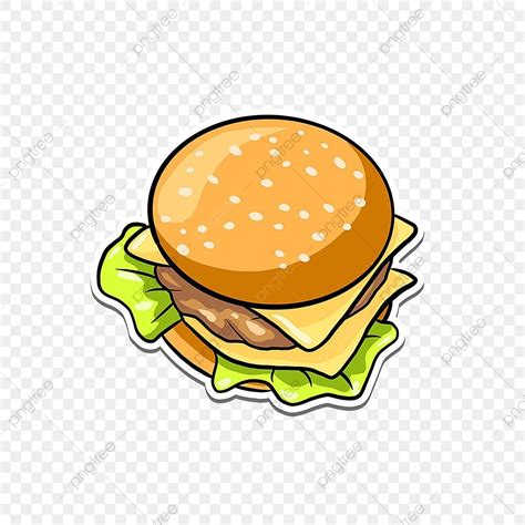 Burger Clipart Hd PNG Burger Food Clip Art Burger Fast Food Cheese