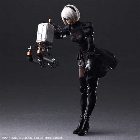 Nier Automata Play Arts Kai Action Figure 2b Yorha No 2 Type B Deluxe Ver Square Enix Store