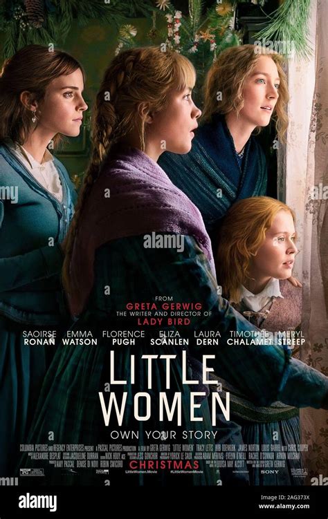 Little Women Us Poster Top From Left Emma Watson As Meg March