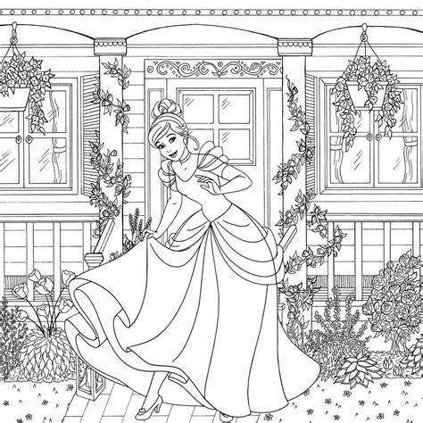 Cinderella Coloring Pages For Girls 105 Cinderella Pictures To Print And Color