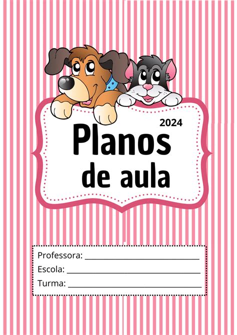 Capa Para Caderno De Planejamento