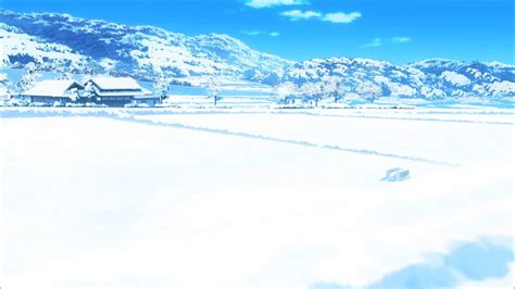 Anime Winter Scenery