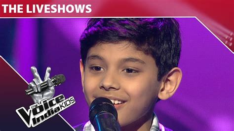 Ishaan Tangirala Performs On I Love You The Voice India Kids