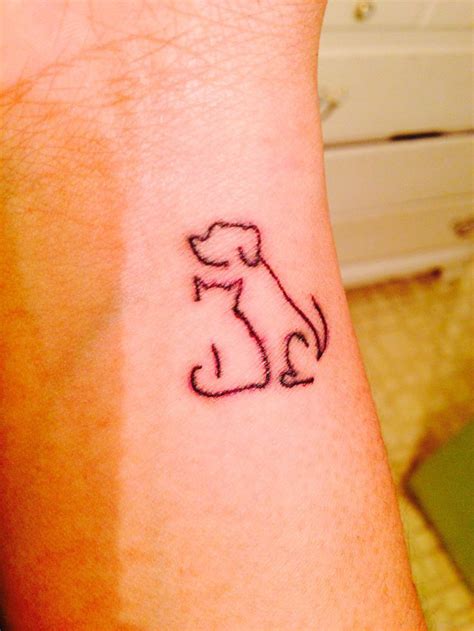 35 Best Dog Wrist Tattoos Images On Pinterest Ankle Tattoos Paw