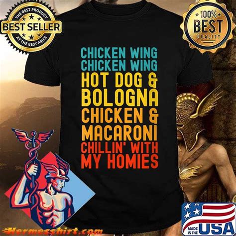 Best Chicken Wing Chicken Wing Hot Dog And Bologna T Shirt