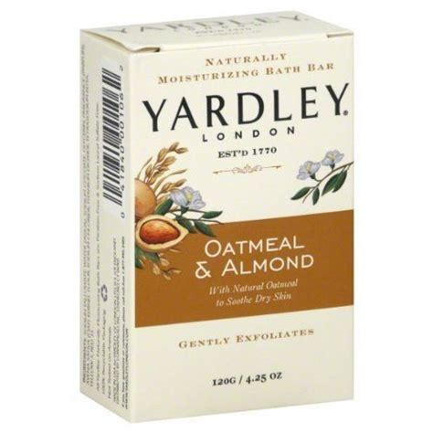 Dr bronner's almond bar soap är en mandeldoftande tvål med ekologiskt certifierade oljor som inte torkar ut huden. Yardley Oatmeal and Almond Bar Soap, 4.25 Oz. 20 Bars ...