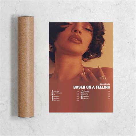 Sabrina Claudio Based On A Feeling Album Cover Poster Print Etsy