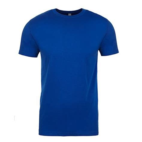 Blank Blue Cotton T Shirt Plain Blue Tee Cap Swag