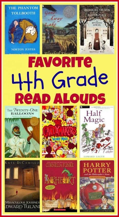 Favorite 4th Grade Read Alouds 4th Grade Reading 4th Grade Books