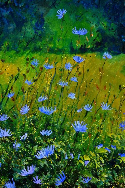 Wild Flowers 911 Painting By Pol Ledent Fine Art America