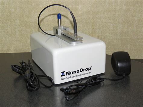 Thermo Nanodrop Nd 1000 Uvvis Spectrophotometer With Power Supply And U