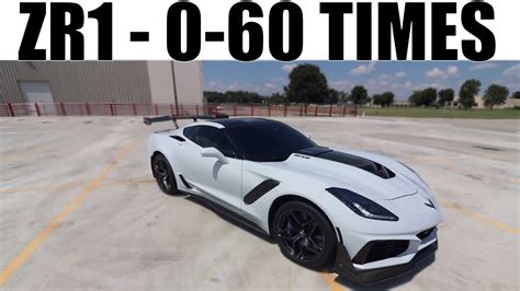 My 2019 Corvette Zr1 0 60 Times I Am Not Surprised Youtube