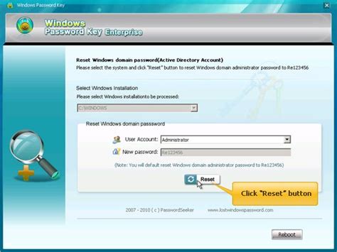 Below the password text box, select i forgot my password. Windows 7 Password Reset | Windows 7 Password Recovery ...