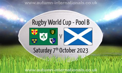 Ireland 36 14 Scotland Rugby World Cup 7 Oct 2023