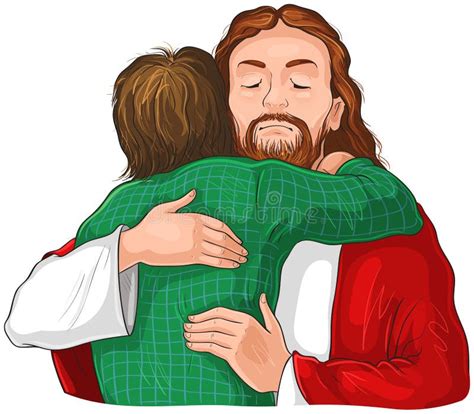 Jesus Hug Stock Illustrations 271 Jesus Hug Stock Illustrations