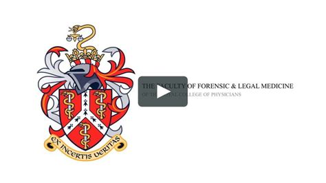 The Faculty Of Forensic And Legal Medicine The Roles Of Its Members And