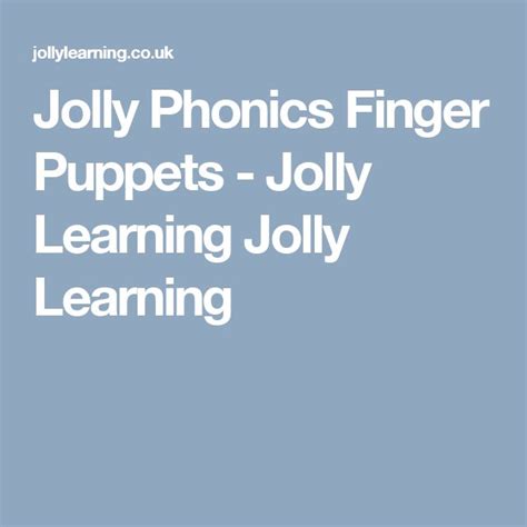 Resource Bank For Teachers And Parents Jolly Phonics Jolly Phonics