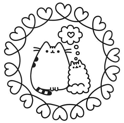 19.02.2018 · pusheen is a popular gray colored tabby cat that has brought brightness and happiness to millions of followers in its online fan base. Baby Pusheen Cat With Dad Coloring Pages - Free Printable ...