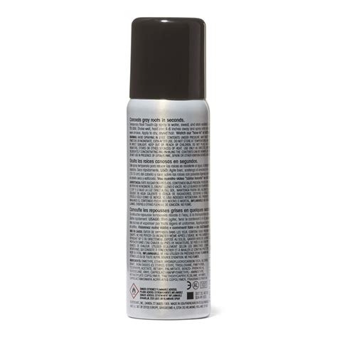 2.7 out of 5 stars with 7 ratings. AgeBeautiful Black Root Touch Up Spray Temporary Hair ...
