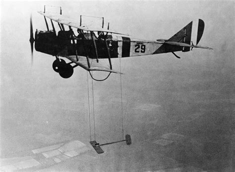 Curtiss JN 4 Jenny Aircraft With Model Wing Suspended PICRYL