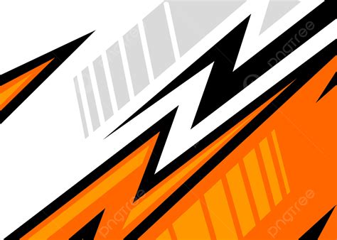 Racing Stripes Abstract Background With Orange Grey And White Free