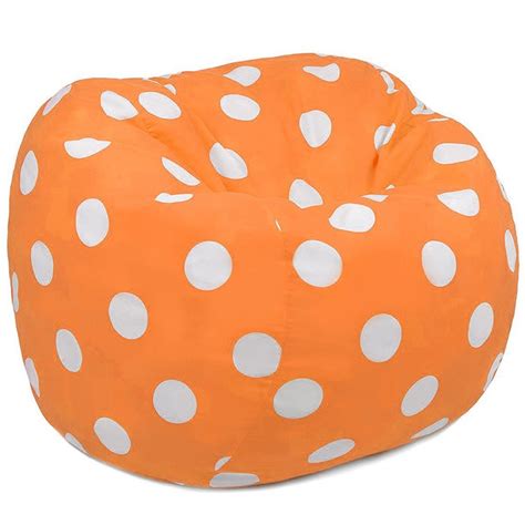 Orange Bean Bag Chair Decor Ideas