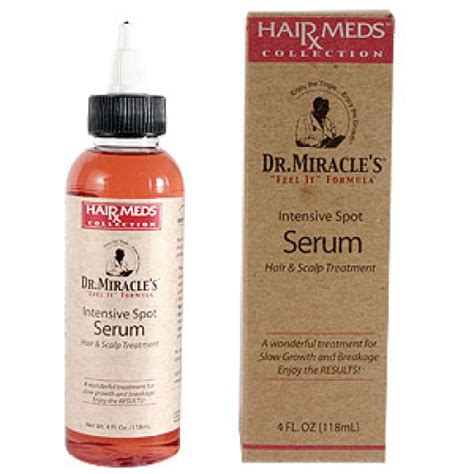 Choose your hair serum best on your hair type, density, and texture, suggests patchett. Dr. Miracle's Intensive Spot Serum Review | Sassy Dove