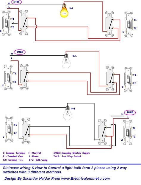 Light Wiring Diagrams Multiple Lights Wiring Diagrams Hubs Wiring